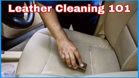 best way to clean car leather upholstery