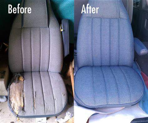 car seat upholstery repair