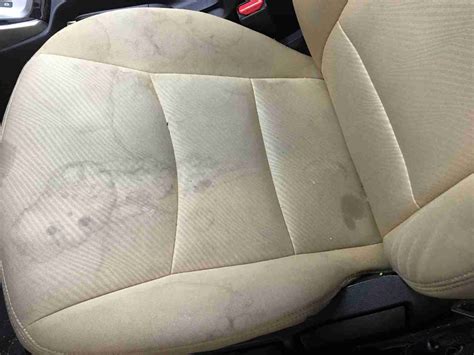 how to remove water stains from upholstery in car